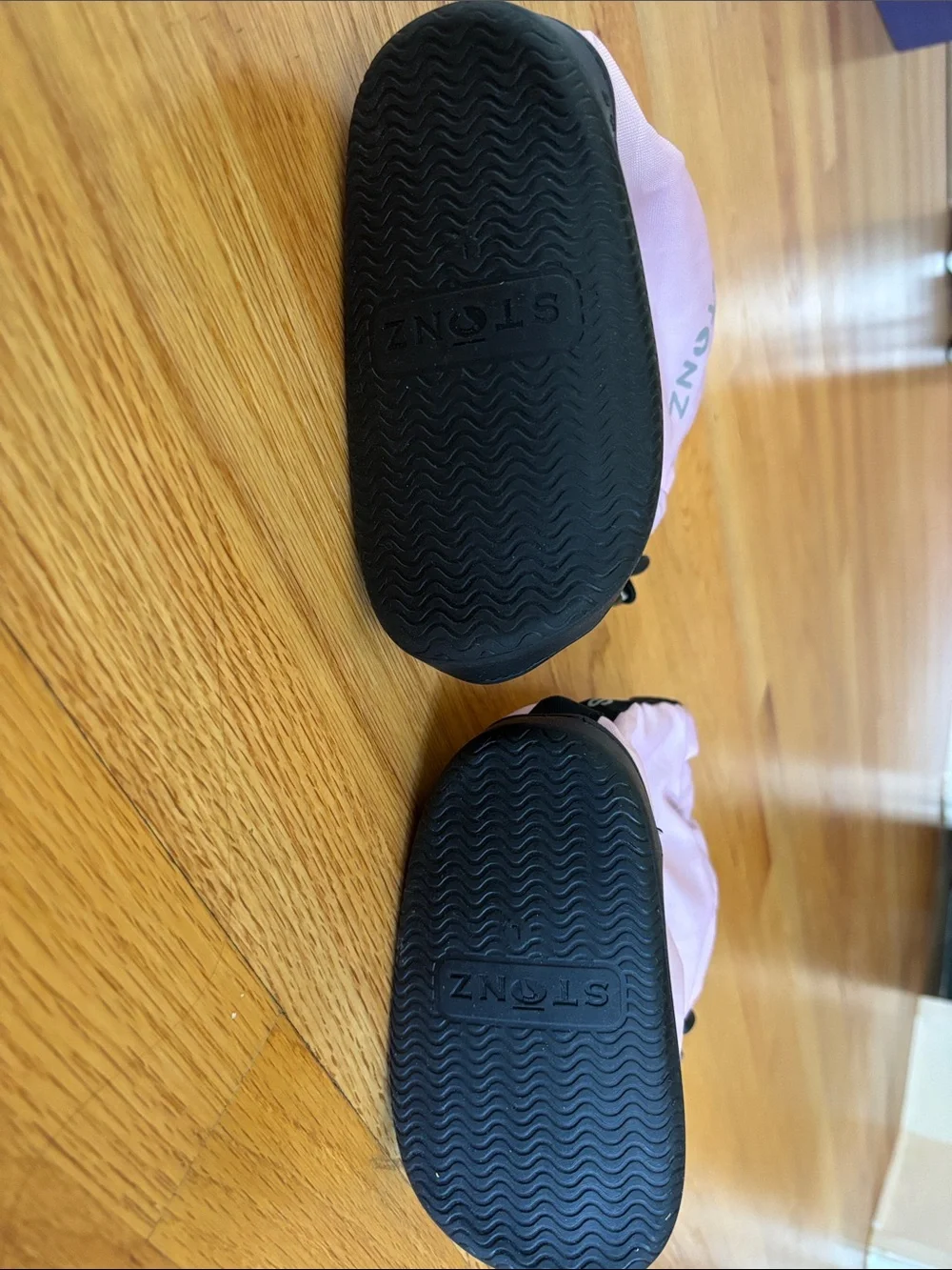 Stonz Pink Baby Waterproof Bootie COVERS (baby L) - goes over other shoes